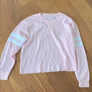 Hollis yet cropped pink sweater